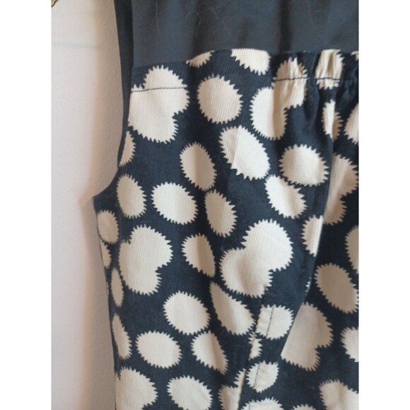 Anthropologie Leifnotes Black and White A-Line Corduroy Mini Dress Sz 0 - Picture 5 of 8